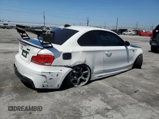 2013 BMW 1 Series 135i with VIN WBAUC9C52DVY60105, listed as a Copart auction lot 54638624 with Not Provided miles and Salvage Title. Bid and sale history available at carsss.com. Image 3.