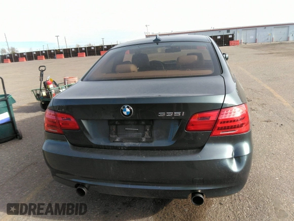 2011 BMW 3 Series 335i xDrive with VIN WBAKF9C56BE619143, listed as a IAAI auction lot 41765227 with 159,620 mi miles. Bid and sale history available at carsss.com. Image 16.