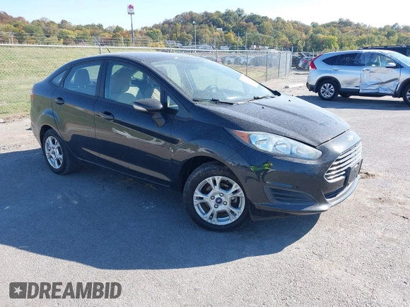 2015 Ford Fiesta SE with VIN 3FADP4BJ4FM151333, listed as a IAAI auction lot 37849820 with 120,962 mi miles. Bid and sale history available at carsss.com. Image 1.