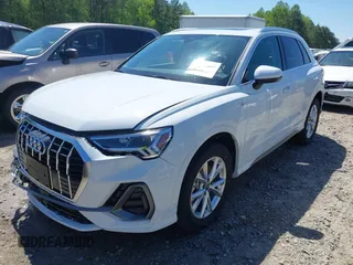 2023 Audi Q3 S line Premium Plus with VIN WA1EECF3XP1127217, listed as a IAAI auction lot 42016607 with 13,772 mi miles. Bid and sale history available at carsss.com. Image 18.