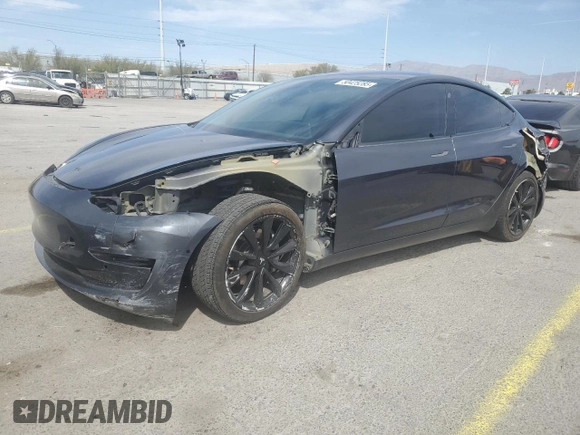 2018 Tesla Model 3 Long Range Battery with VIN 5YJ3E1EA4JF110168, listed as a Copart auction lot 50425285 with 109,295 mi miles and Salvage Title. Bid and sale history available at DreamBid. Image 1.