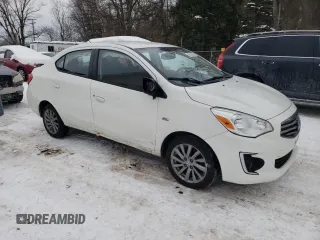 2018 Mitsubishi Mirage G4 SE with VIN ML32F4FJ7JHF15410, listed as a Copart auction lot 88275575 with 20,173 mi miles and Salvage Title. Bid and sale history available at carsss.com. Image 4.