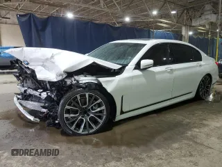2020 BMW 7 Series 740i z VIN WBA7T2C00LCD61647, wystawiony jako Copart lot #48110735 z przebiegiem 72 365 mil mil oraz Nie do naprawy. Historia ofert i sprzedaży dostępna na DreamBid. Obrazek 1.