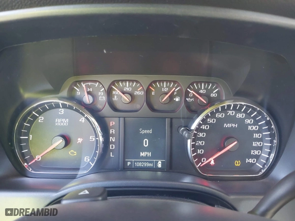 2018 Chevrolet Silverado 1500 Custom with VIN 3GCUKPEC9JG406203, listed as a IAAI auction lot 41313945 with 108,299 mi miles. Bid and sale history available at carsss.com. Image 7.