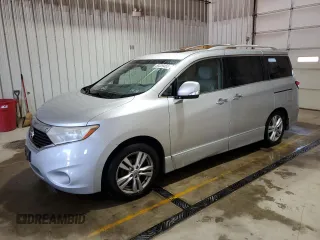2011 Nissan Quest SL z VIN JN8AE2KP3B9012769, wystawiony jako Copart lot #50329455 z przebiegiem 174 966 mil mil oraz Szkody całkowita. Historia ofert i sprzedaży dostępna na DreamBid. Obrazek 1.