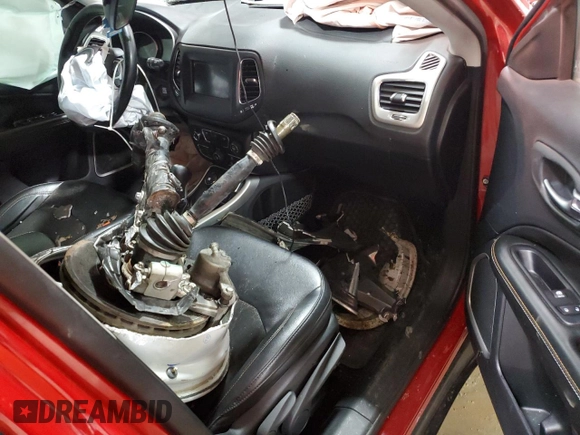 2020 Jeep Compass Latitude with VIN 3C4NJDBBXLT150326, listed as a Copart auction lot 48863555 with Not provided miles and Salvage title. Bid and sale history available at DreamBid. Image 8.