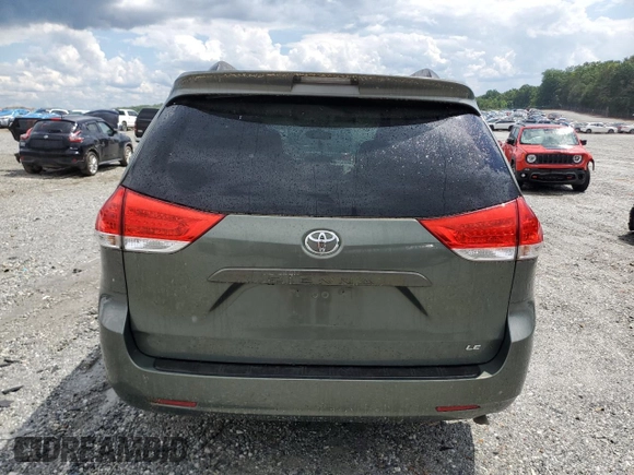 2014 Toyota Sienna LE AAS with VIN 5TDKK3DC3ES475493, listed as a Copart auction lot 56949585 with 269,528 mi miles and Salvage title. Bid and sale history available at DreamBid. Image 6.