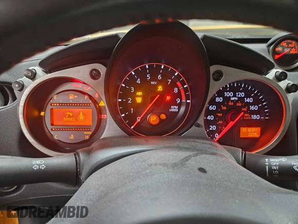 2017 Nissan 370Z with VIN JN1AZ4EH9HM955466, listed as a Copart auction lot 55165475 with 151,694 mi miles and Salvage Title. Bid and sale history available at carsss.com. Image 8.