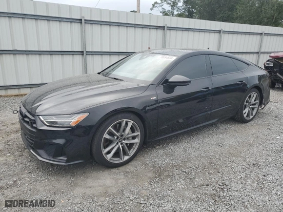 2023 Audi A7 Prestige with VIN WAUV2BF28PN042818, listed as a Copart auction lot 70894594 with 5,486 mi miles and Salvage Title. Bid and sale history available at carsss.com. Image 1.