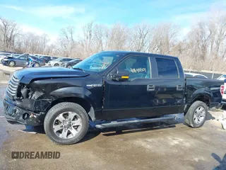 2012 Ford F-150 XL with VIN 1FTEW1CM6CFB99548, listed as a IAAI auction lot 41693501 with 129,728 mi miles. Bid and sale history available at carsss.com. Image 6.