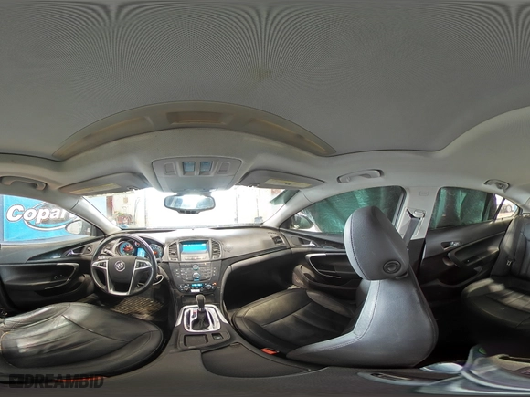 2011 Buick Regal CXL Turbo TO2 with VIN W04GW5EV4B1077671, listed as a Copart auction lot 42201545 with 119,404 mi miles and Salvage Title. Bid and sale history available at carsss.com. Image 14.