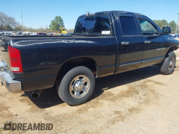 2004 Dodge Ram 2500 SLT with VIN 3D7KA28C54G119590, listed as a IAAI auction lot 41801044 with 1 mi miles. Bid and sale history available at carsss.com. Image 4.