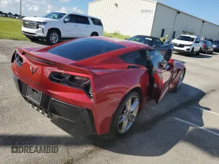 2016 Chevrolet Corvette Z51 1LT with VIN 1G1YH2D77G5115392, listed as a Copart auction lot 74354934 with 0 mi miles and Non Repairable. Bid and sale history available at carsss.com. Image 3.