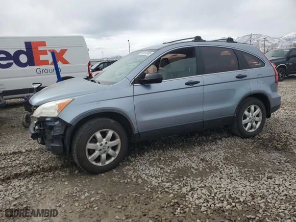2009 Honda CR-V LX with VIN JHLRE48349C014092, listed as a Copart auction lot 49873305 with 109,313 mi miles and Salvage Title. Bid and sale history available at carsss.com. Image 1.