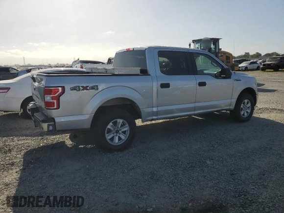 2018 Ford F-150 XL with VIN 1FTEW1E51JKD82267, listed as a Copart auction lot 54331795 with 0 mi miles and Clean Title. Bid and sale history available at carsss.com. Image 3.