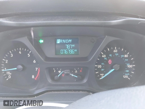 2018 Ford Transit with VIN 1FTBW2CM2JKA88329, listed as a IAAI auction lot 41768071 with 76,796 mi miles and . Bid and sale history available at DreamBid. Image 15.
