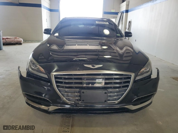 2018 Genesis G80 3.8L with VIN KMHGN4JEXJU232208, listed as a Copart auction lot 68684034 with 86,183 mi miles and Salvage Title. Bid and sale history available at carsss.com. Image 5.