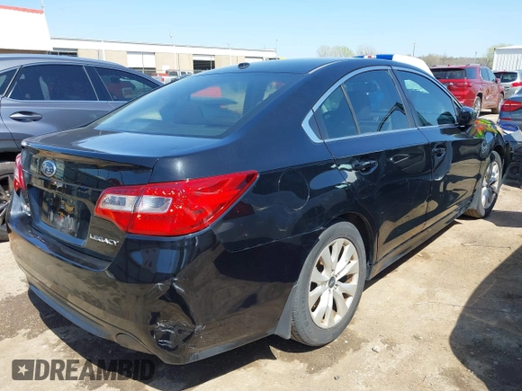 2015 Subaru Legacy Premium with VIN 4S3BNBD60F3022883, listed as a IAAI auction lot 41978746 with 234,440 mi miles and . Bid and sale history available at DreamBid. Image 4.