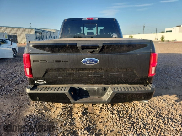 2018 Ford F-150 XL with VIN 1FTEW1E51JFE24106, listed as a Copart auction lot 63447235 with 32,509 mi miles and Salvage title. Bid and sale history available at DreamBid. Image 6.