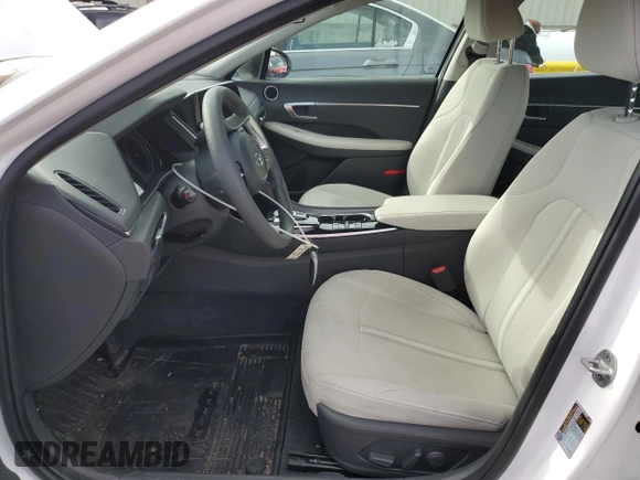 2023 Hyundai Sonata SEL with VIN KMHL64JA8PA283323, listed as a Copart auction lot 45757175 with 22,949 mi miles and Salvage Title. Bid and sale history available at DreamBid. Image 7.