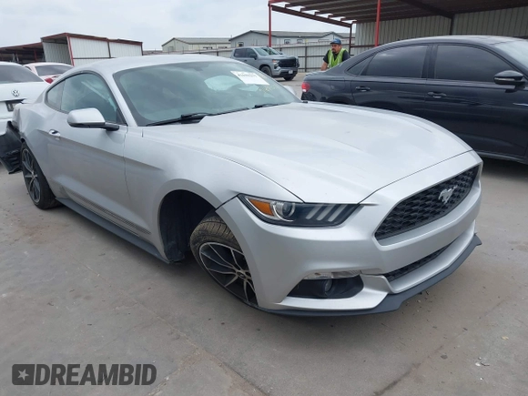 2016 Ford Mustang EcoBoost with VIN 1FA6P8TH1G5205884, listed as a IAAI auction lot 41699277 with 54,530 mi miles. Bid and sale history available at carsss.com. Image 1.