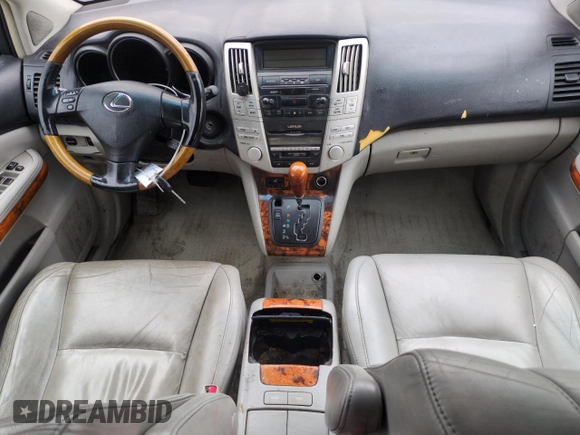 2006 Lexus RX 330 with VIN 2T2HA31U36C104267, listed as a Copart auction lot 50784835 with 217,425 mi miles and Salvage title. Bid and sale history available at DreamBid. Image 8.