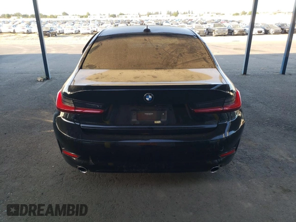 2021 BMW 3 Series 330i with VIN 3MW5R1J08M8B73547, listed as a Copart auction lot 58420085 with Not provided miles and Salvage title. Bid and sale history available at DreamBid. Image 6.