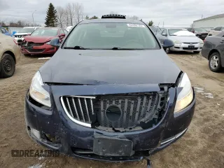 2011 Buick Regal CXL RL2 with VIN 2G4GP5EC1B9174738, listed as a Copart auction lot 45486125 with 51,169 mi miles and Salvage title. Bid and sale history available at DreamBid. Image 5.
