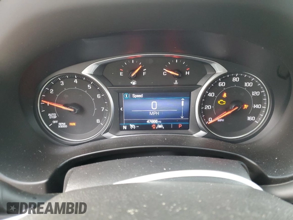 2020 GMC Terrain SLE z VIN 3GKALTEV2LL143092, wystawiony jako Copart lot #46863355 z przebiegiem 47 666 mil mil oraz Szkody całkowita. Historia ofert i sprzedaży dostępna na DreamBid. Obrazek 9.