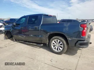 2020 Chevrolet Silverado 1500 Custom with VIN 3GCPWBEF5LG115070, listed as a Copart auction lot 47056915 with 124,087 mi miles and Clean Title. Bid and sale history available at carsss.com. Image 2.