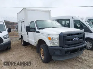 2012 Ford Super Duty F-250 SRW XL with VIN 1FDBF2B63CEC35502, listed as a IAAI auction lot 41556677 with 615,254 mi miles. Bid and sale history available at carsss.com. Image 1.