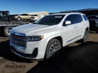 2020 GMC Acadia Denali with VIN 1GKKNXLS3LZ197380, listed as a Copart auction lot 87923805 with 36,187 mi miles and Salvage Title. Bid and sale history available at carsss.com. Image 1.