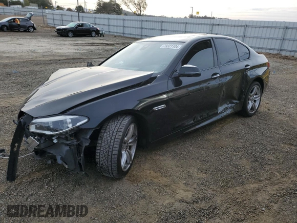 2015 BMW 5 Series 550i with VIN WBAKN9C5XFD961497, listed as a Copart auction lot 79321104 with Not provided miles and Salvage title. Bid and sale history available at DreamBid. Image 1.