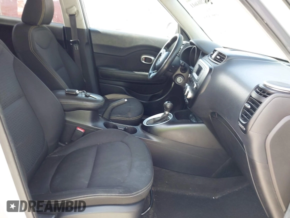2014 Kia Soul + with VIN KNDJP3A57E7725296, listed as a IAAI auction lot 42084611 with 223,610 mi miles. Bid and sale history available at carsss.com. Image 5.