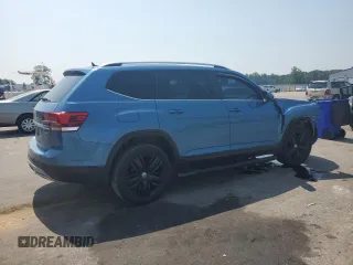 2019 Volkswagen Atlas SE with VIN 1V2UR2CA1KC511109, listed as a Copart auction lot 61486975 with 165,182 mi miles and Salvage title. Bid and sale history available at DreamBid. Image 3.