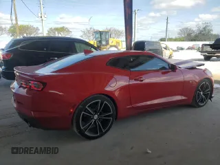 2021 Chevrolet Camaro 1LT with VIN 1G1FB1RS9M0123471, listed as a Copart auction lot 56180435 with 24,703 mi miles and Salvage title. Bid and sale history available at DreamBid. Image 3.