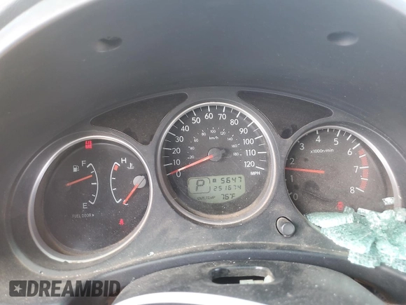 2005 Subaru Forester XS с VIN JF1SG65665H707381, выставлен на аукционе Copart как лот 54961725 с пробегом 251 674 миль миль и Списание • Salvage title. История ставок и продаж доступна на DreamBid. Изображение 9.