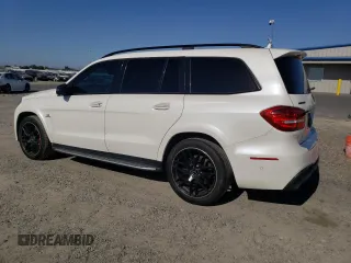 2018 Mercedes-Benz GLS 63 AMG with VIN 4JGDF7FE8JB083917, listed as a Copart auction lot 60448805 with 69,192 mi miles and Clean title. Bid and sale history available at DreamBid. Image 2.