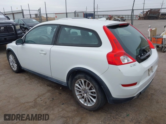 2011 Volvo C30 with VIN YV1672MK2B2243825, listed as a IAAI auction lot 41793318 with 159,300 mi miles. Bid and sale history available at carsss.com. Image 3.
