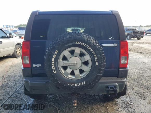2007 Hummer H3 SUV with VIN 5GTDN13E178165852, listed as a Copart auction lot 72340514 with 241,269 mi miles and Salvage Title. Bid and sale history available at carsss.com. Image 6.