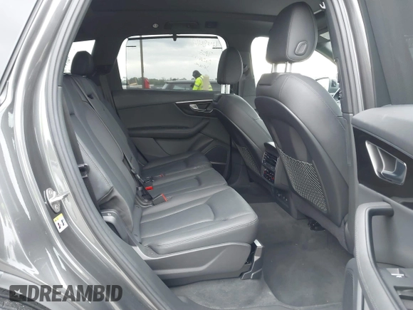 2023 Audi Q7 Premium Plus with VIN WA1LCBF75PD002182, listed as a IAAI auction lot 41660226 with 19,164 mi miles and . Bid and sale history available at DreamBid. Image 8.