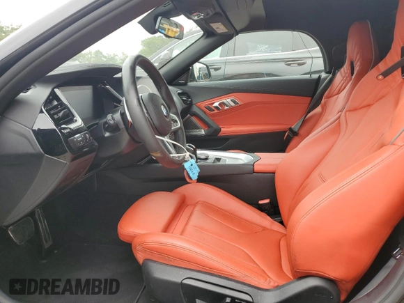 2024 BMW Z4 sDrive30i with VIN WBAHF3C09RWY35844, listed as a Copart auction lot 61809905 with Not provided miles and Salvage title. Bid and sale history available at DreamBid. Image 7.