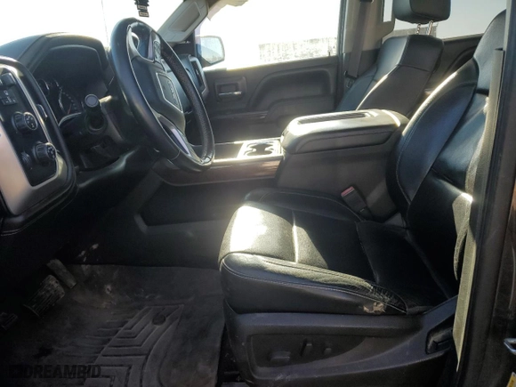 2015 GMC Sierra 1500 SLT with VIN 3GTU2VEC3FG113554, listed as a Copart auction lot 84968114 with 118,576 mi miles and Salvage Title. Bid and sale history available at carsss.com. Image 7.