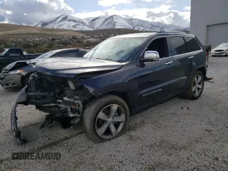 2015 Jeep Grand Cherokee Limited with VIN 1C4RJFBG6FC924659, listed as a Copart auction lot 51552015 with 99,912 mi miles and Salvage Title. Bid and sale history available at carsss.com. Image 1.