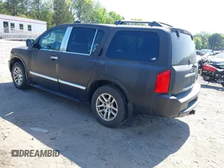 2005 Infiniti QX56 with VIN 5N3AA08C35N807884, listed as a IAAI auction lot 42040020 with 218,483 mi miles and . Bid and sale history available at DreamBid. Image 3.