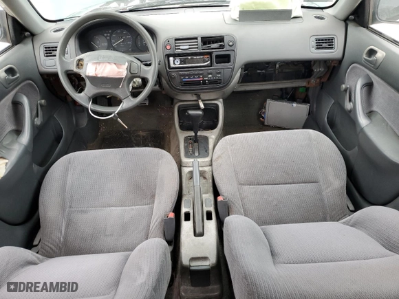 1996 Honda Civic DX with VIN 2HGEJ6624TH510979, listed as a Copart auction lot 88136735 with 208,029 mi miles and Salvage Title. Bid and sale history available at carsss.com. Image 8.