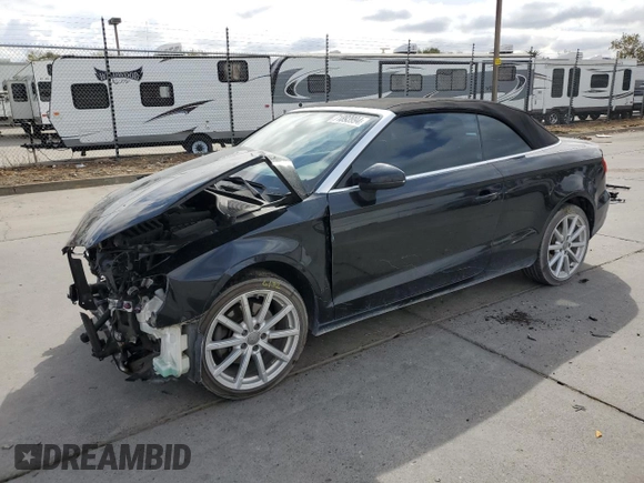 2016 Audi A3 2.0T Premium Plus with VIN WAU38LFF4G1023012, listed as a Copart auction lot 71893994 with 90,688 mi miles and Salvage Title. Bid and sale history available at carsss.com. Image 1.