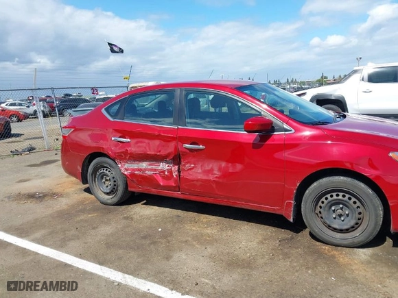 2014 Nissan Sentra SV with VIN 3N1AB7AP0EY326075, listed as a IAAI auction lot 41906960 with 135,604 mi miles. Bid and sale history available at carsss.com. Image 6.