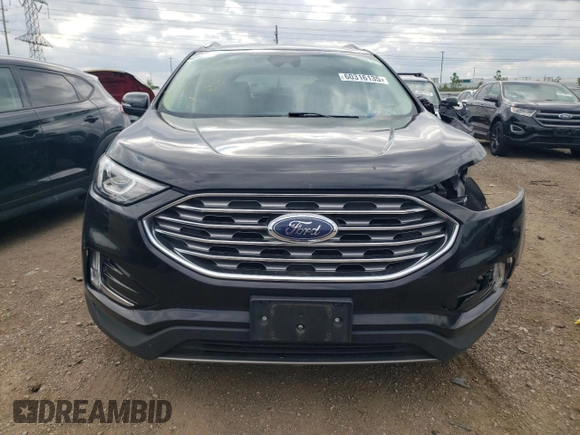 2020 Ford Edge SEL with VIN 2FMPK4J90LBA17571, listed as a Copart auction lot 60316135 with 92,546 mi miles and Salvage title. Bid and sale history available at DreamBid. Image 5.