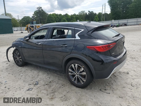 2017 Infiniti QX30 Premium z VIN SJKCH5CRXHA026637, wystawiony jako Copart lot #53259225 z przebiegiem Nie podano mil oraz Szkoda całkowita • Salvage title. Historia ofert i sprzedaży dostępna na DreamBid. Obrazek 2.